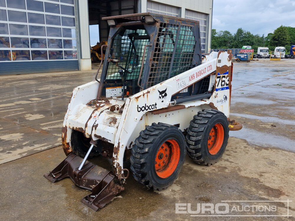 Bobcat 763 - Мини-погрузчик с бортовым поворотом: фото 1 Bobcat 763 - Мини-погрузчик с бортовым поворотом: фото 1