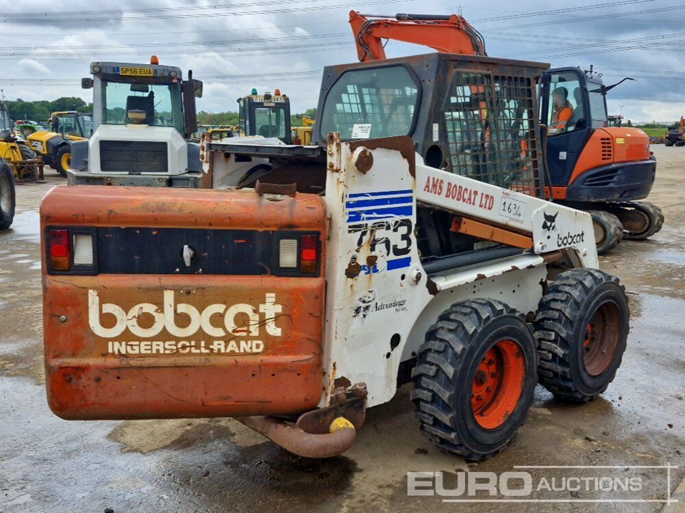 Bobcat 763 - Мини-погрузчик с бортовым поворотом: фото 5 Bobcat 763 - Мини-погрузчик с бортовым поворотом: фото 5