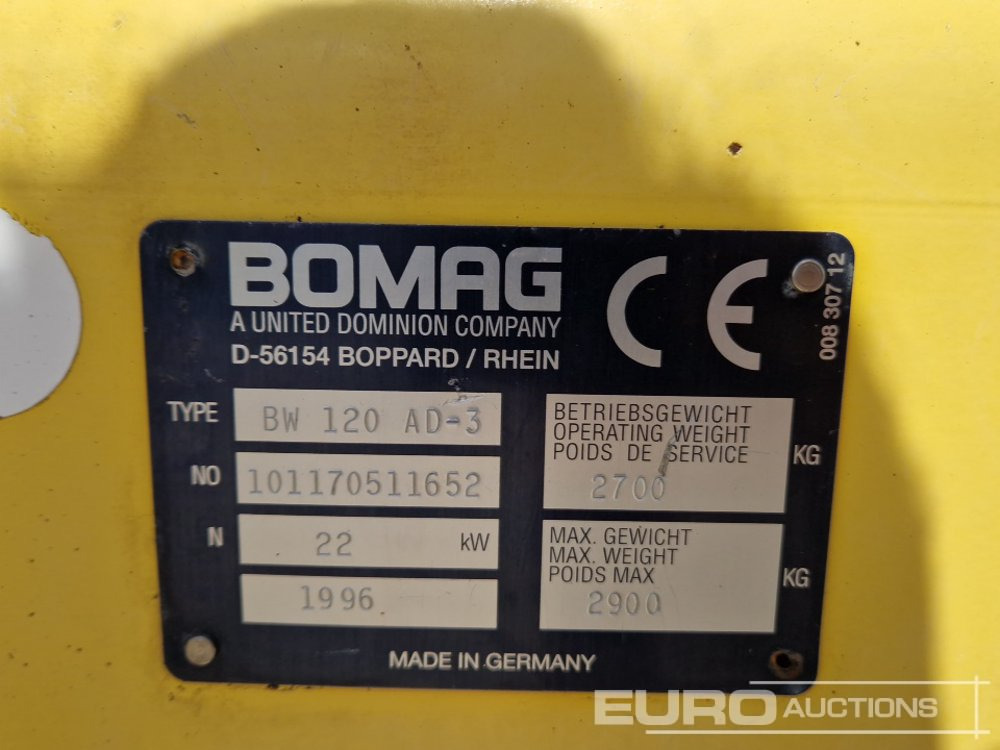 Каток Bomag BW120AD-3: фото 31