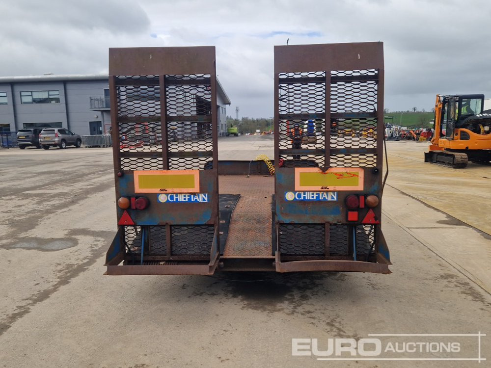 Cheiftain Tri Axle Drag Low Loader Trailer, Ramps - Низкорамный полуприцеп: фото 4 Cheiftain Tri Axle Drag Low Loader Trailer, Ramps - Низкорамный полуприцеп: фото 4