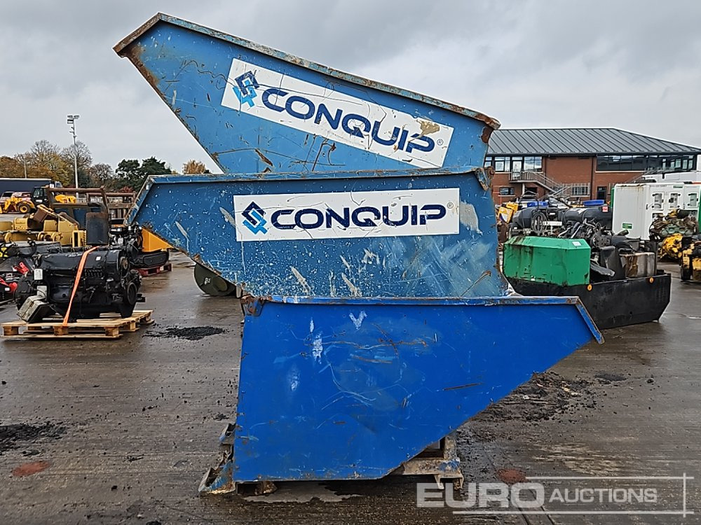 Conquip Tipping Skip to suit Forklift (3 of) - Самоопрокидывающийся контейнер: фото 4 Conquip Tipping Skip to suit Forklift (3 of) - Самоопрокидывающийся контейнер: фото 4