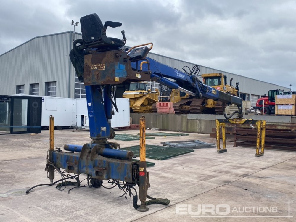 Copma 2000 130AW Crane, Kinshofer Rotating Double Block Grab - Кран-манипулятор: фото 1 Copma 2000 130AW Crane, Kinshofer Rotating Double Block Grab - Кран-манипулятор: фото 1