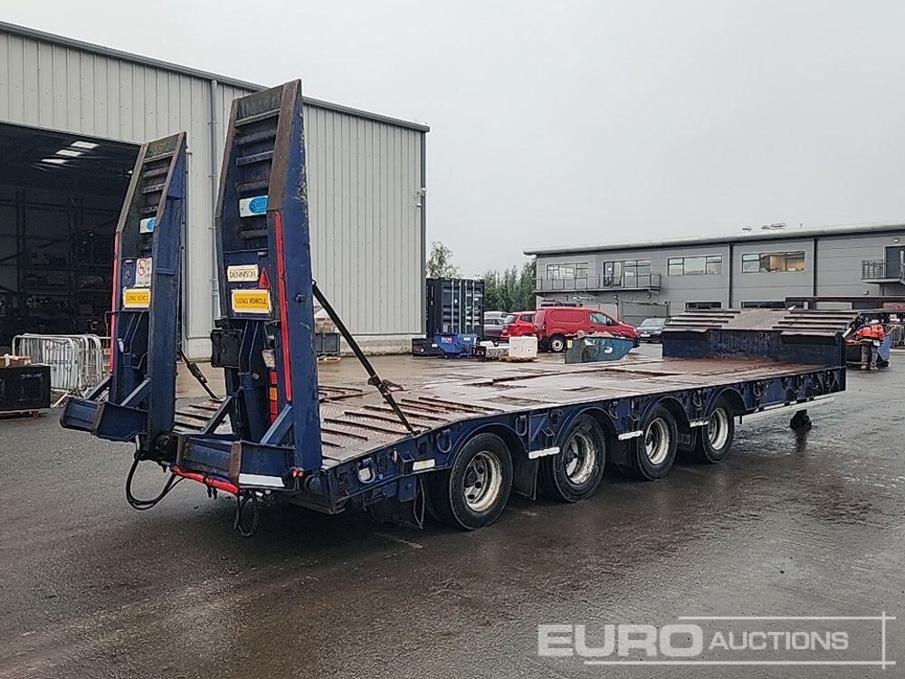 Dennison Trailers 4 Axle Step Frame Low Loader Trailer Hydraulic Ramps Outriggers - Низкорамный полуприцеп: фото 5 Dennison Trailers 4 Axle Step Frame Low Loader Trailer Hydraulic Ramps Outriggers - Низкорамный полуприцеп: фото 5