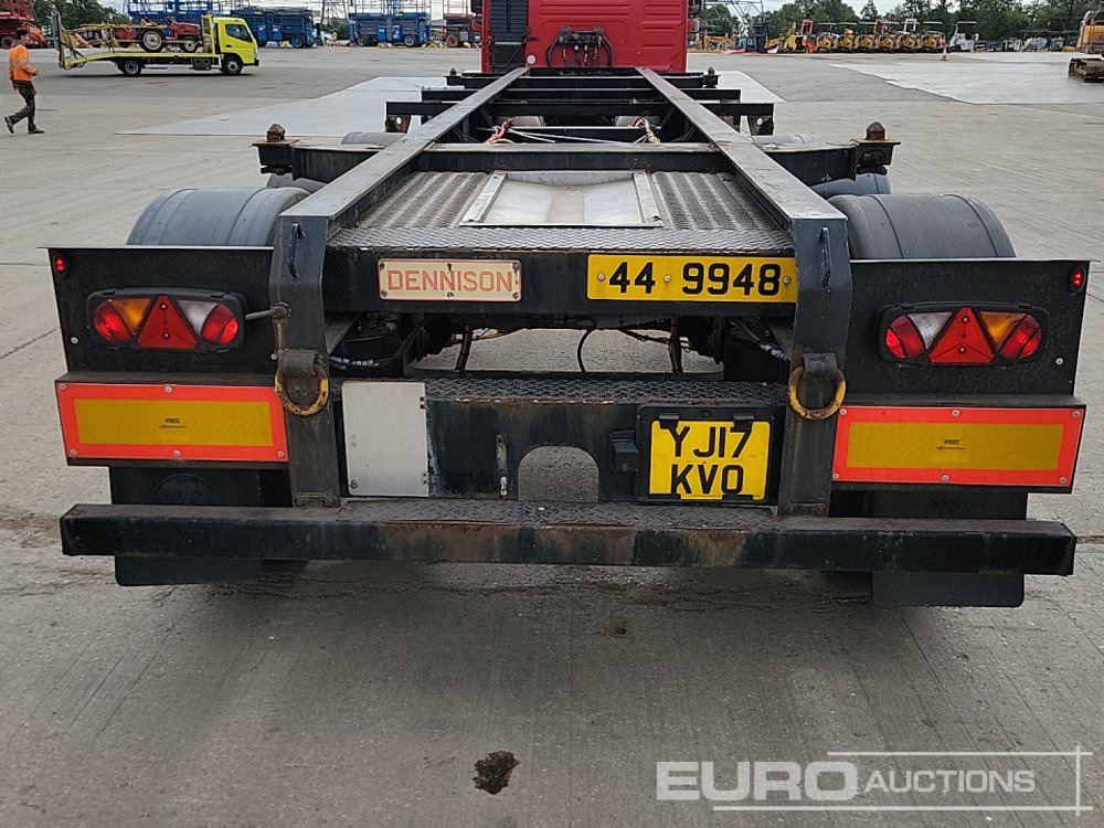 Dennison Trailers SKELETAL ISO TANK - Полуприцеп бортовой/ Платформа: фото 4 Dennison Trailers SKELETAL ISO TANK - Полуприцеп бортовой/ Платформа: фото 4
