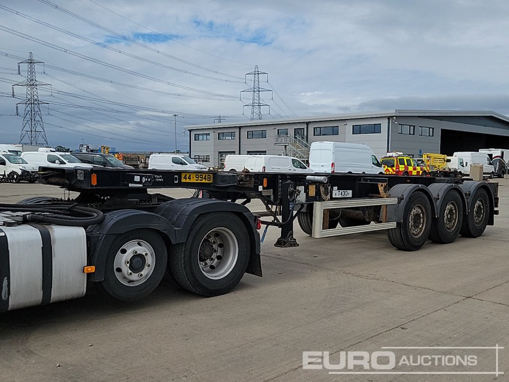 Dennison Trailers SKELETAL ISO TANK - Полуприцеп бортовой/ Платформа: фото 1 Dennison Trailers SKELETAL ISO TANK - Полуприцеп бортовой/ Платформа: фото 1