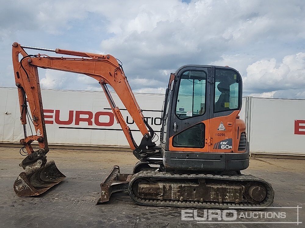 Doosan DX60R - Мини-экскаватор: фото 2 Doosan DX60R - Мини-экскаватор: фото 2