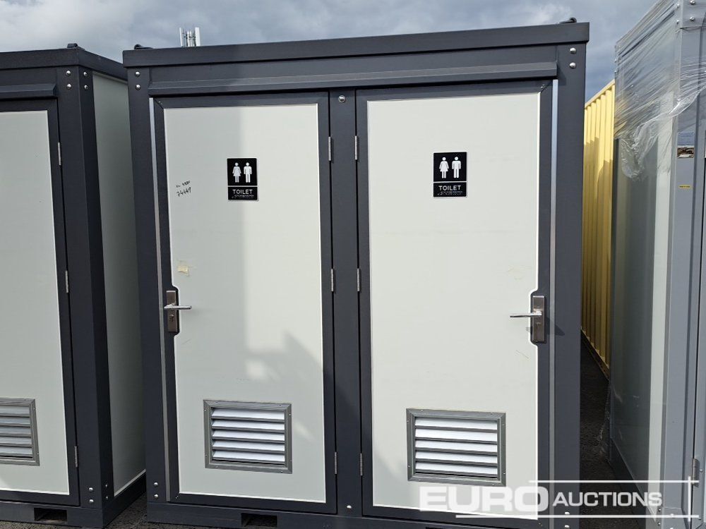 Double Toilet Unit (Cannot Be Reconsigned) - Морской контейнер: фото 1 Double Toilet Unit (Cannot Be Reconsigned) - Морской контейнер: фото 1