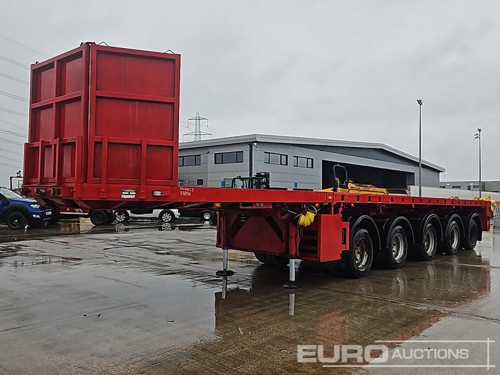 Faymonville SPZ-4AAA - Полуприцеп бортовой/ Платформа: фото 1 Faymonville SPZ-4AAA - Полуприцеп бортовой/ Платформа: фото 1