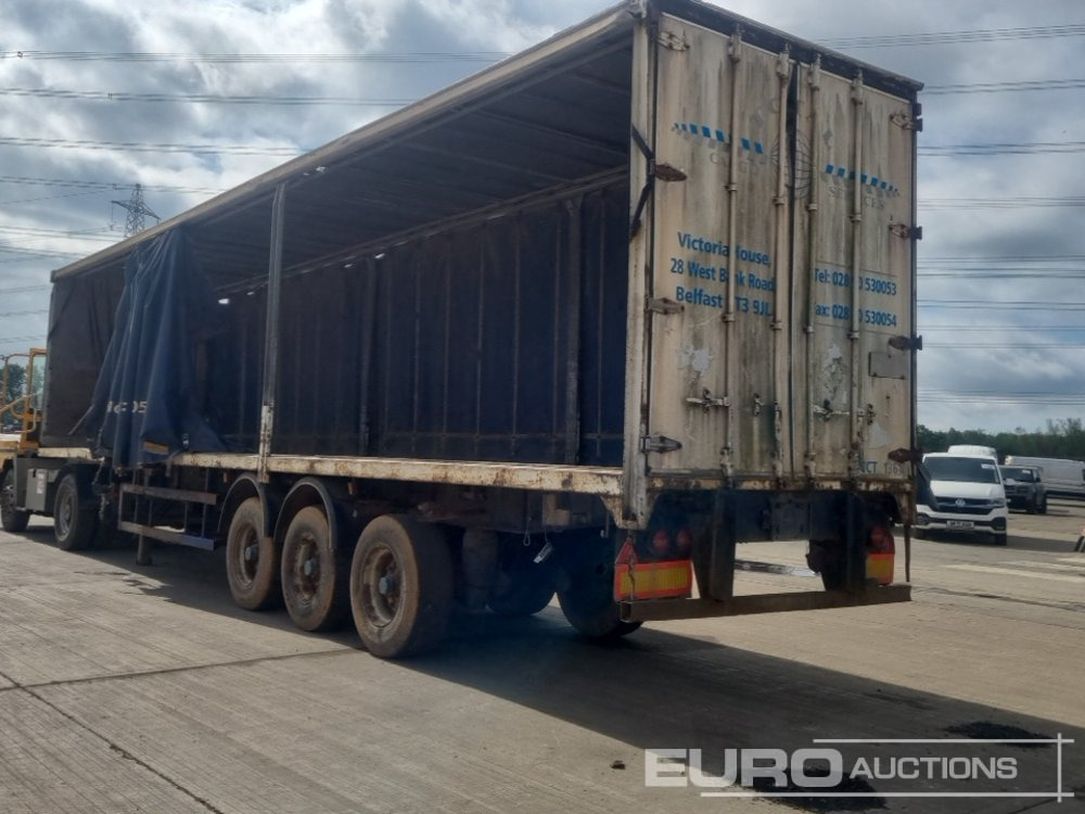 Fruehauf Tri Axle Curtainsider Trailer - Тентованный полуприцеп: фото 4 Fruehauf Tri Axle Curtainsider Trailer - Тентованный полуприцеп: фото 4