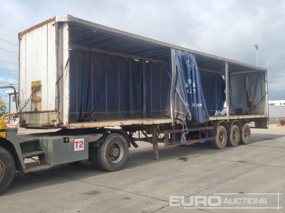 Fruehauf Tri Axle Curtainsider Trailer - Тентованный полуприцеп: фото 2 Fruehauf Tri Axle Curtainsider Trailer - Тентованный полуприцеп: фото 2
