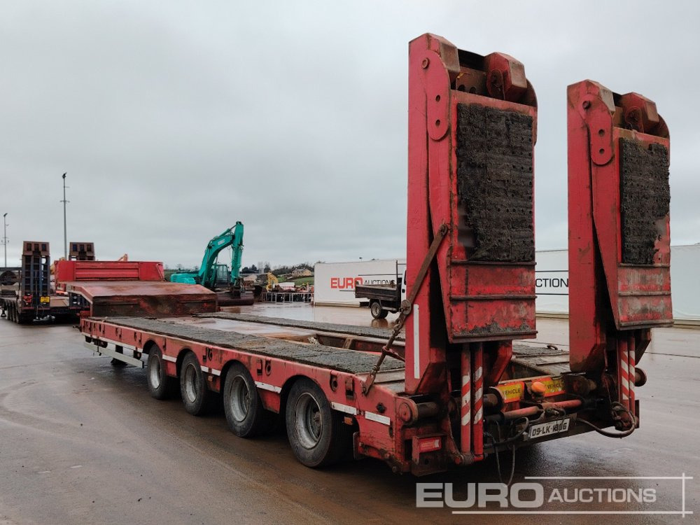 Gurlesenyil GLY4 4 Axle Extendable Step Frame Low Loader Trailer, Flip-Toe Ramps - Низкорамный полуприцеп: фото 2 Gurlesenyil GLY4 4 Axle Extendable Step Frame Low Loader Trailer, Flip-Toe Ramps - Низкорамный полуприцеп: фото 2