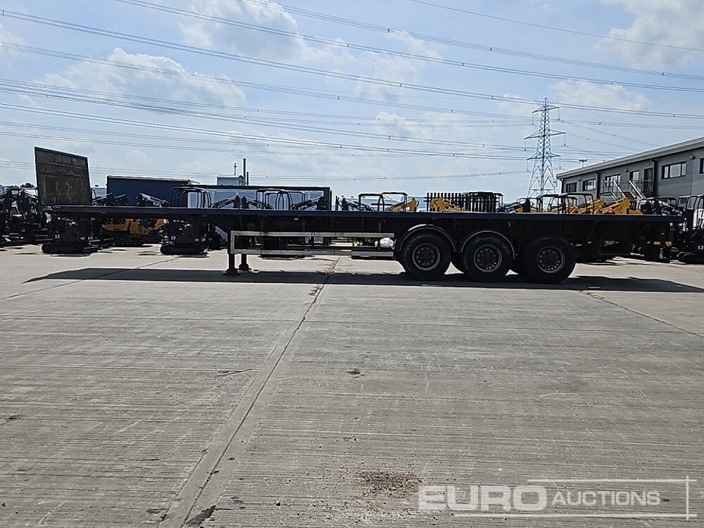 Haldex Tri Axle Extendable Flat Bed Trailer Rear Steer - Полуприцеп бортовой/ Платформа: фото 2 Haldex Tri Axle Extendable Flat Bed Trailer Rear Steer - Полуприцеп бортовой/ Платформа: фото 2