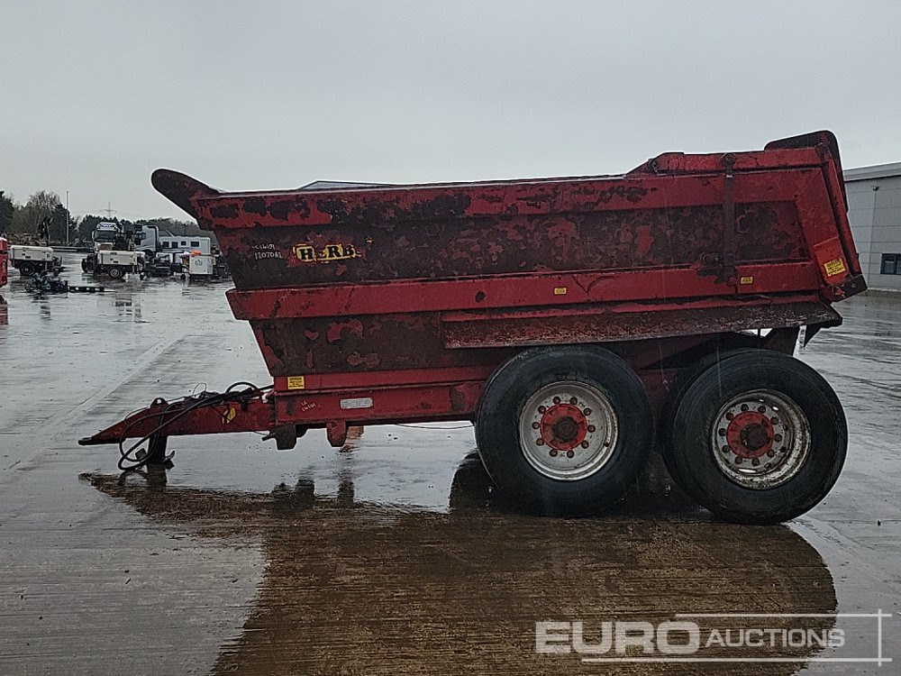 Herbst 14ton Twin Axle Sprung Draw Bar Tipping Trailer, Hydraulic Tail Gate - Сельскохозяйственный прицеп: фото 2 Herbst 14ton Twin Axle Sprung Draw Bar Tipping Trailer, Hydraulic Tail Gate - Сельскохозяйственный прицеп: фото 2