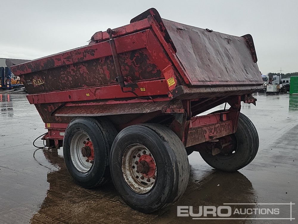 Herbst 14ton Twin Axle Sprung Draw Bar Tipping Trailer, Hydraulic Tail Gate - Сельскохозяйственный прицеп: фото 3 Herbst 14ton Twin Axle Sprung Draw Bar Tipping Trailer, Hydraulic Tail Gate - Сельскохозяйственный прицеп: фото 3