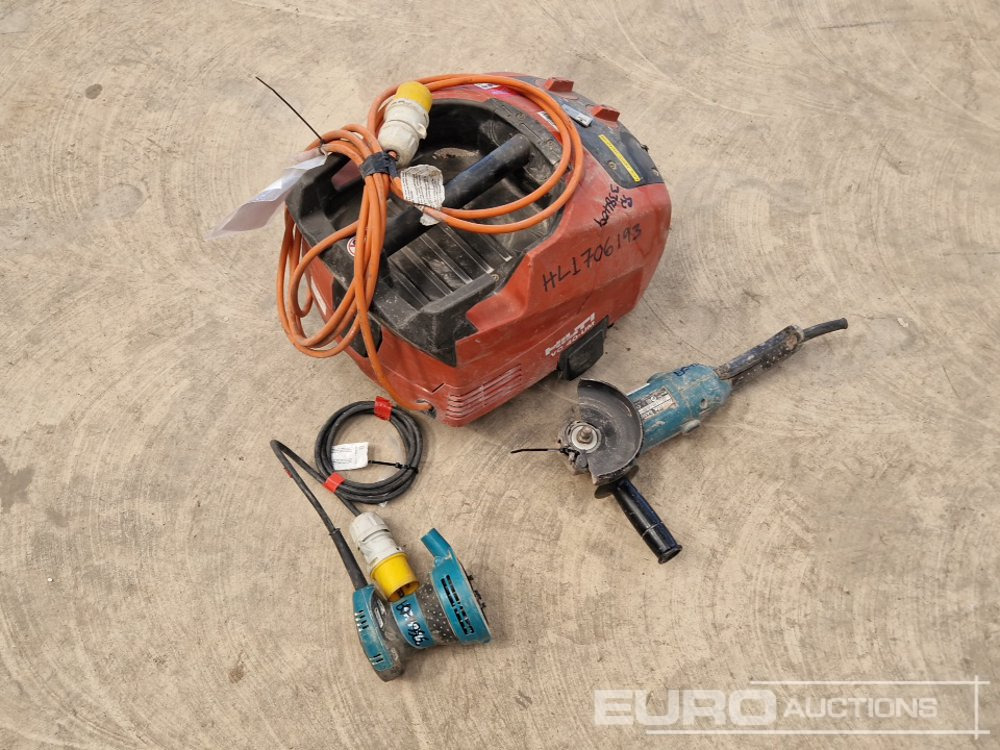 Hilti Vacuum, Makita Sander & Grinder (3 of)(Spares) - Строительное оборудование: фото 1 Hilti Vacuum, Makita Sander & Grinder (3 of)(Spares) - Строительное оборудование: фото 1