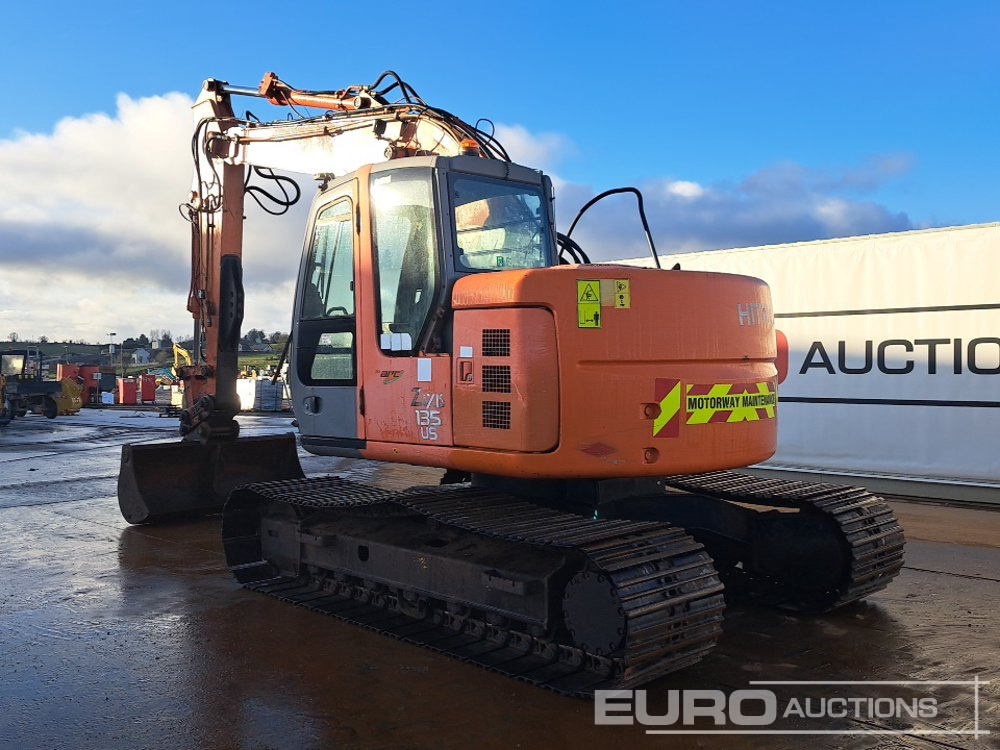 Hitachi ZX135US - Гусеничный экскаватор: фото 3 Hitachi ZX135US - Гусеничный экскаватор: фото 3