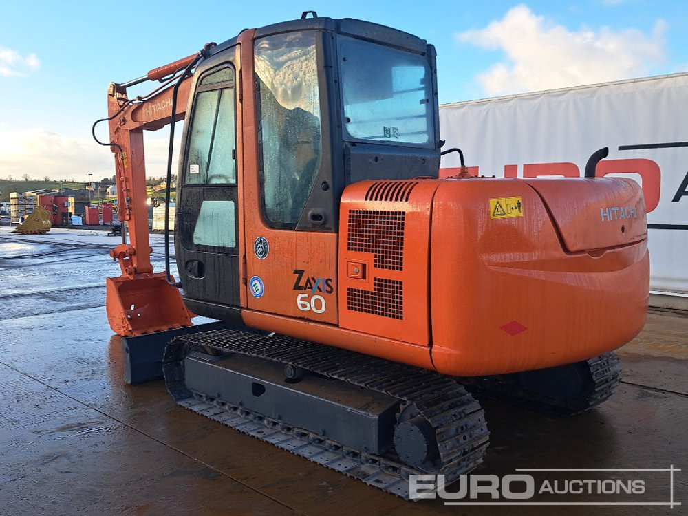 Hitachi ZX60 - Мини-экскаватор: фото 3 Hitachi ZX60 - Мини-экскаватор: фото 3