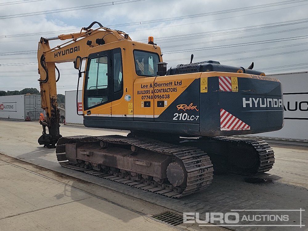 Hyundai R210LC-7 - Гусеничный экскаватор: фото 3 Hyundai R210LC-7 - Гусеничный экскаватор: фото 3