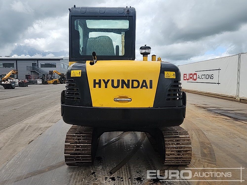 Hyundai R55-7 - Мини-экскаватор: фото 4 Hyundai R55-7 - Мини-экскаватор: фото 4