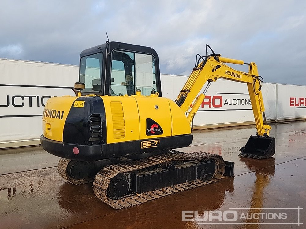 Hyundai R55-7 - Мини-экскаватор: фото 5 Hyundai R55-7 - Мини-экскаватор: фото 5