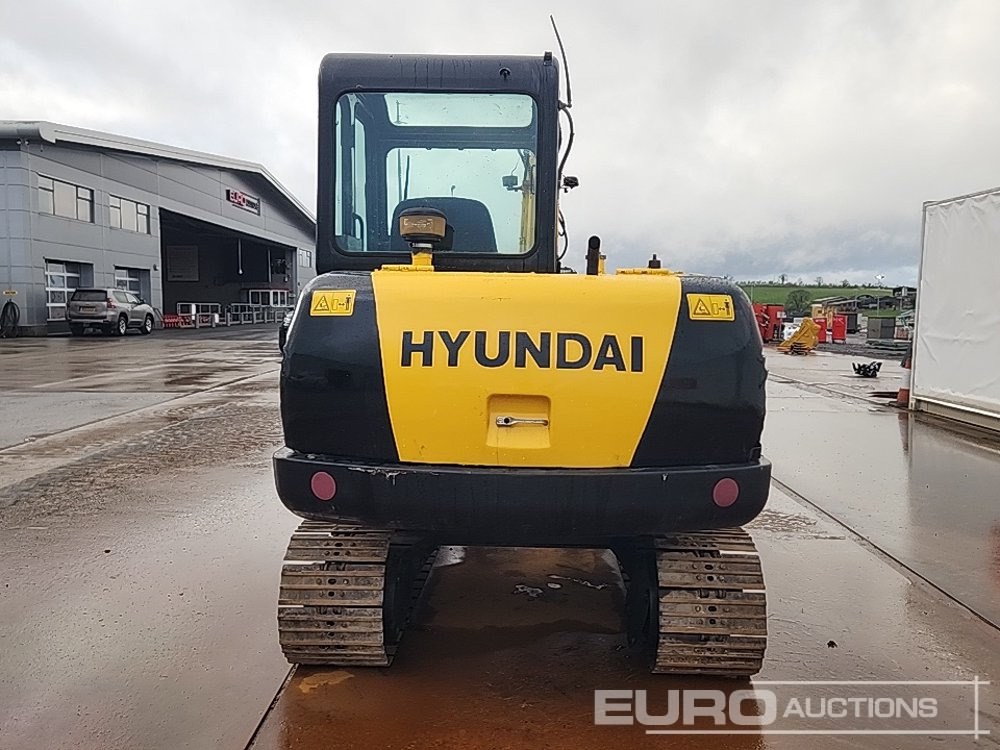 Hyundai R55-7 - Мини-экскаватор: фото 4 Hyundai R55-7 - Мини-экскаватор: фото 4