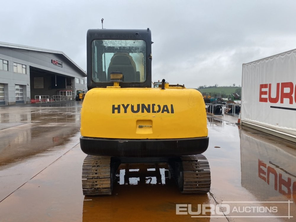 Hyundai R55-7 - Мини-экскаватор: фото 4 Hyundai R55-7 - Мини-экскаватор: фото 4