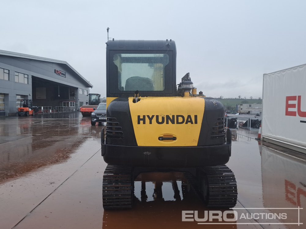 Hyundai R55-7 - Мини-экскаватор: фото 4 Hyundai R55-7 - Мини-экскаватор: фото 4