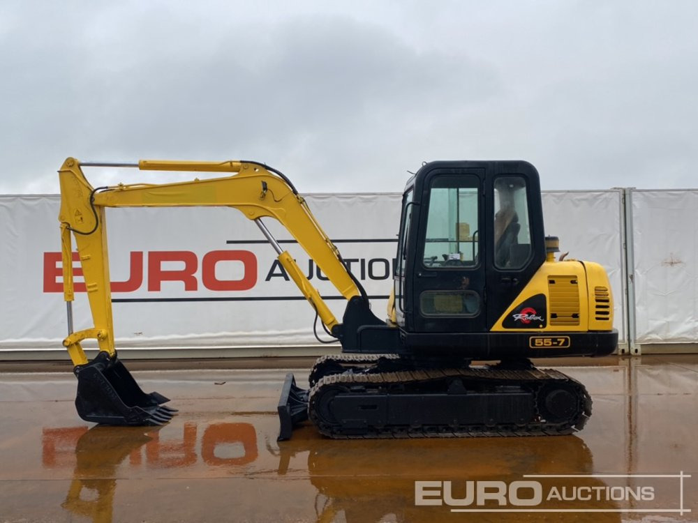 Hyundai R55-7 - Мини-экскаватор: фото 2 Hyundai R55-7 - Мини-экскаватор: фото 2