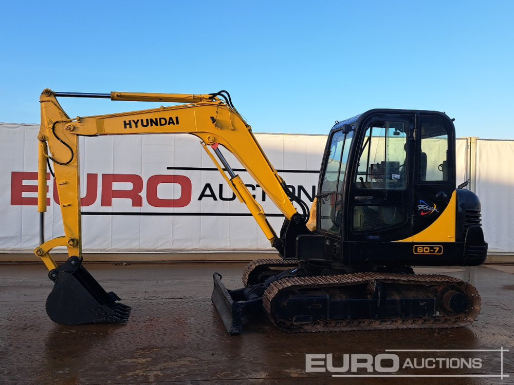 Hyundai R60-7 - Мини-экскаватор: фото 2 Hyundai R60-7 - Мини-экскаватор: фото 2