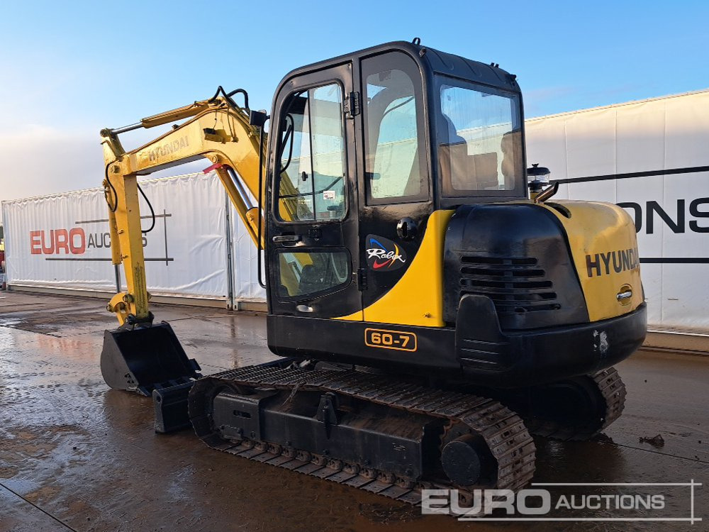 Hyundai R60-7 - Мини-экскаватор: фото 3 Hyundai R60-7 - Мини-экскаватор: фото 3