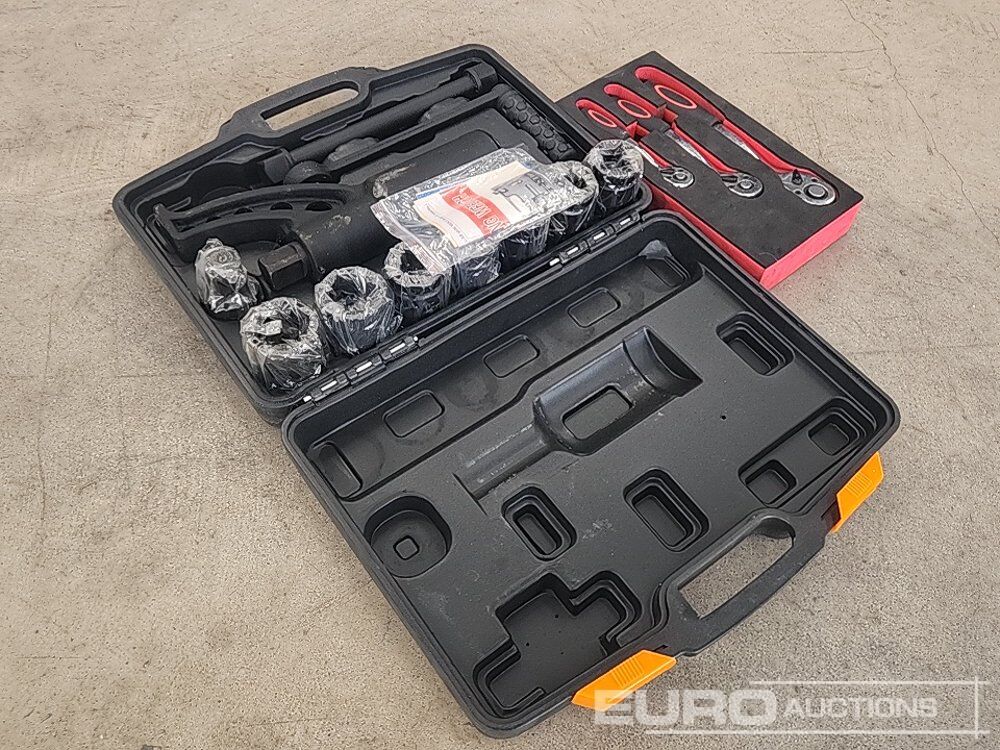 IF Tools 11Pc Heavy Duty Vehicle Tire Nut Wrench Set & Ratchets - Оборудование для мастерских: фото 3 IF Tools 11Pc Heavy Duty Vehicle Tire Nut Wrench Set & Ratchets - Оборудование для мастерских: фото 3