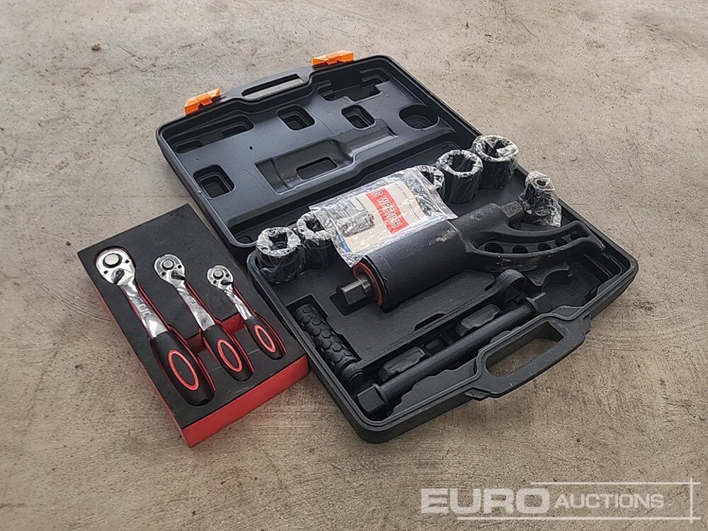 IF Tools 11Pc Heavy Duty Vehicle Tire Nut Wrench Set & Ratchets - Оборудование для мастерских: фото 1 IF Tools 11Pc Heavy Duty Vehicle Tire Nut Wrench Set & Ratchets - Оборудование для мастерских: фото 1