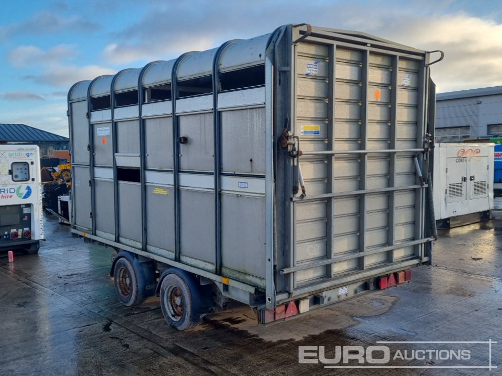 Ifor Williams 3.5 Ton Twin Axle Livestock Trailer, Ramp - Прицеп для спецтехники: фото 3 Ifor Williams 3.5 Ton Twin Axle Livestock Trailer, Ramp - Прицеп для спецтехники: фото 3