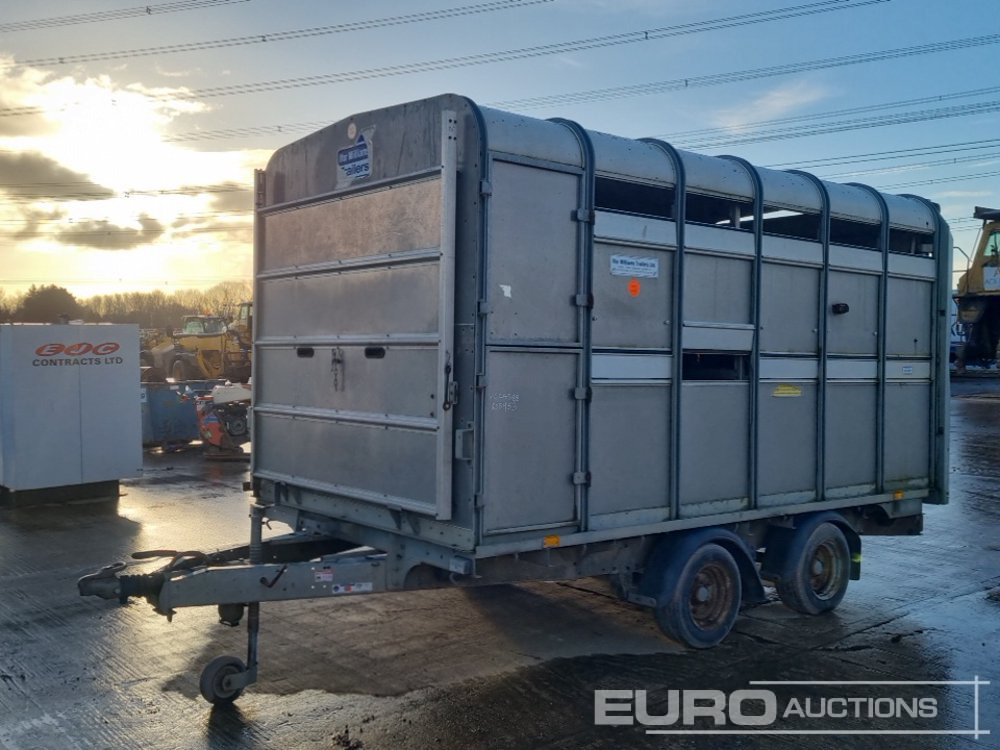 Ifor Williams 3.5 Ton Twin Axle Livestock Trailer, Ramp - Прицеп для спецтехники: фото 1 Ifor Williams 3.5 Ton Twin Axle Livestock Trailer, Ramp - Прицеп для спецтехники: фото 1