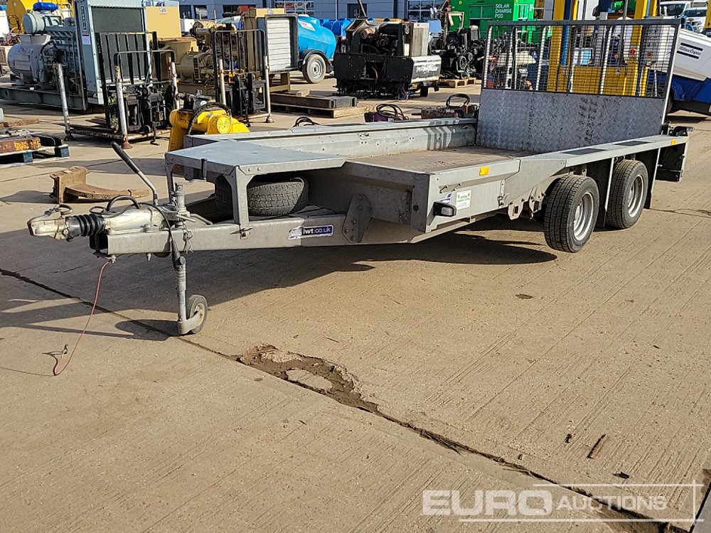 Ifor Williams 3.5 Ton Twin Axle Plant Trailer, Ramp - Прицеп для спецтехники: фото 1 Ifor Williams 3.5 Ton Twin Axle Plant Trailer, Ramp - Прицеп для спецтехники: фото 1
