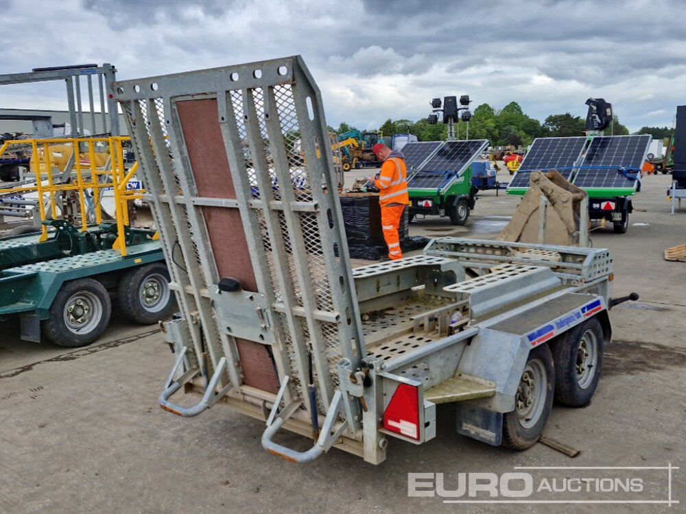 Indespension 2.7 Ton Single Axle Plant Trailer, Track Box, Ramp - Прицеп для спецтехники: фото 5 Indespension 2.7 Ton Single Axle Plant Trailer, Track Box, Ramp - Прицеп для спецтехники: фото 5