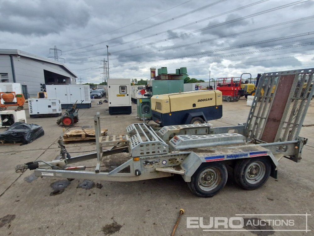 Indespension 2.7 Ton Single Axle Plant Trailer, Track Box, Ramp - Прицеп для спецтехники: фото 2 Indespension 2.7 Ton Single Axle Plant Trailer, Track Box, Ramp - Прицеп для спецтехники: фото 2