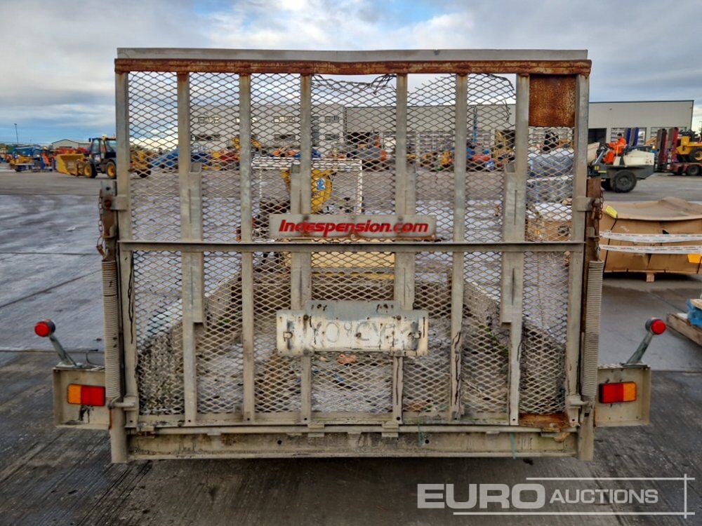 Indespension 2.7 Ton Twin Axle Plant Trailer, Ramp - Прицеп для спецтехники: фото 4 Indespension 2.7 Ton Twin Axle Plant Trailer, Ramp - Прицеп для спецтехники: фото 4