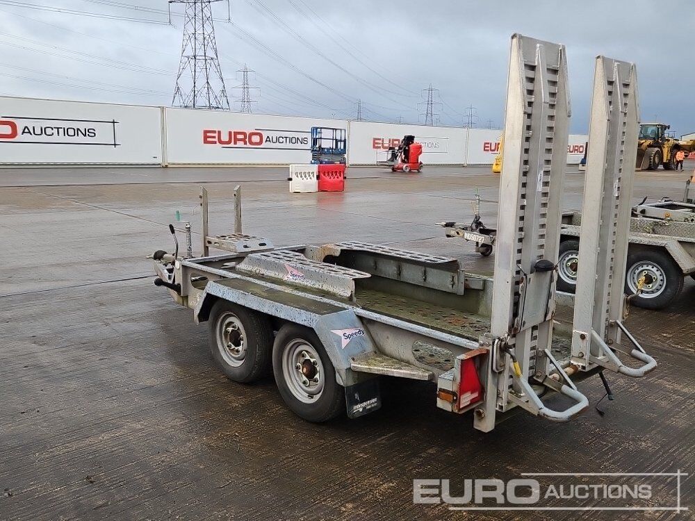 Indespension 2.7 Ton Twin Axle Plant Trailer, Track Box, Ramps - Прицеп для спецтехники: фото 3 Indespension 2.7 Ton Twin Axle Plant Trailer, Track Box, Ramps - Прицеп для спецтехники: фото 3