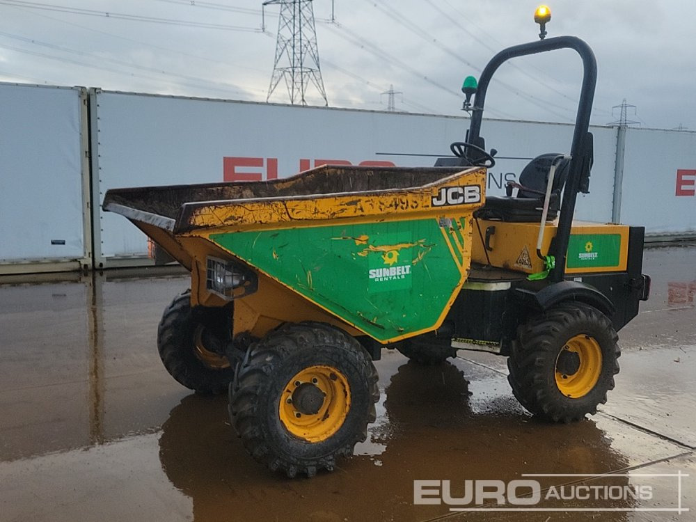 JCB 3 Ton Dumper, Roll Bar - Мини-самосвал: фото 1 JCB 3 Ton Dumper, Roll Bar - Мини-самосвал: фото 1