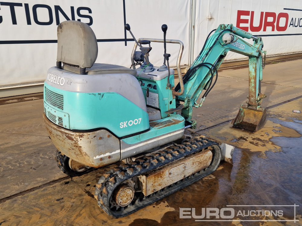Kobelco SK007-2 - Мини-экскаватор: фото 5 Kobelco SK007-2 - Мини-экскаватор: фото 5