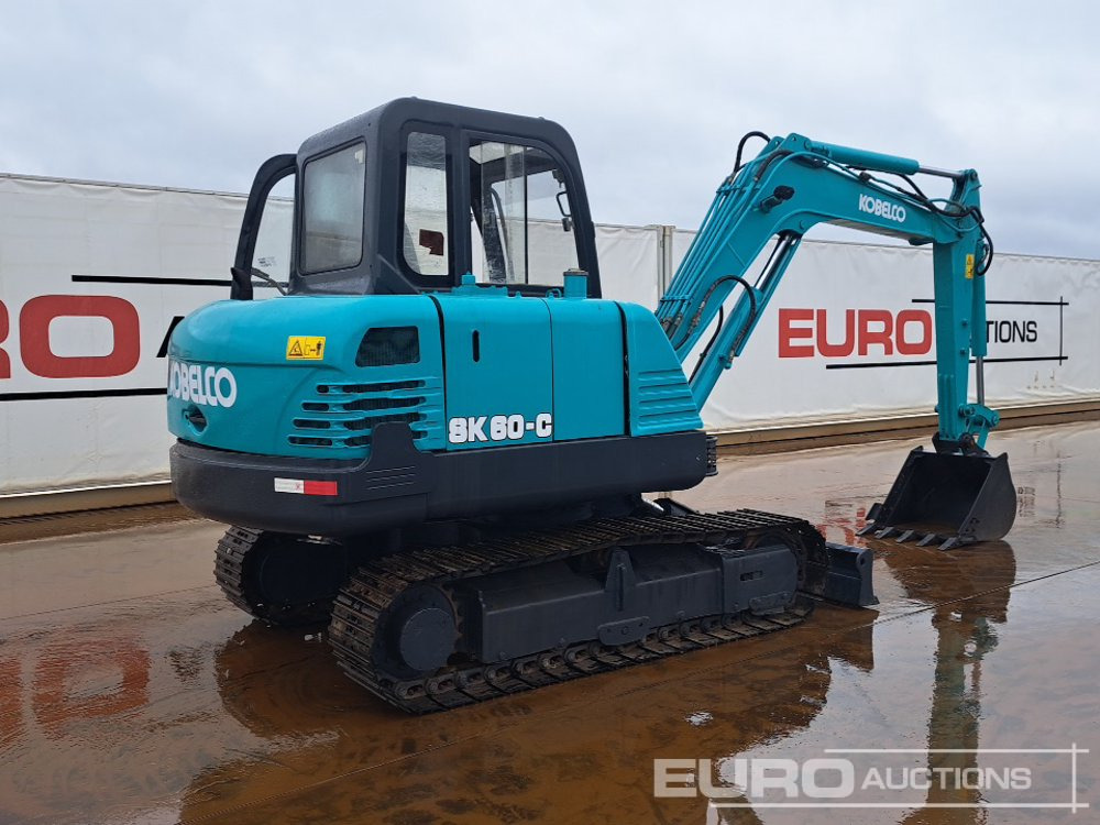 Kobelco SK60-C - Мини-экскаватор: фото 5 Kobelco SK60-C - Мини-экскаватор: фото 5
