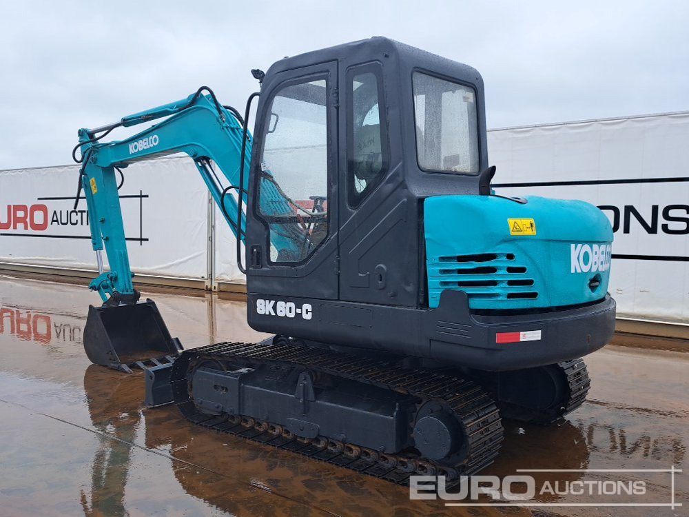 Kobelco SK60-C - Мини-экскаватор: фото 3 Kobelco SK60-C - Мини-экскаватор: фото 3