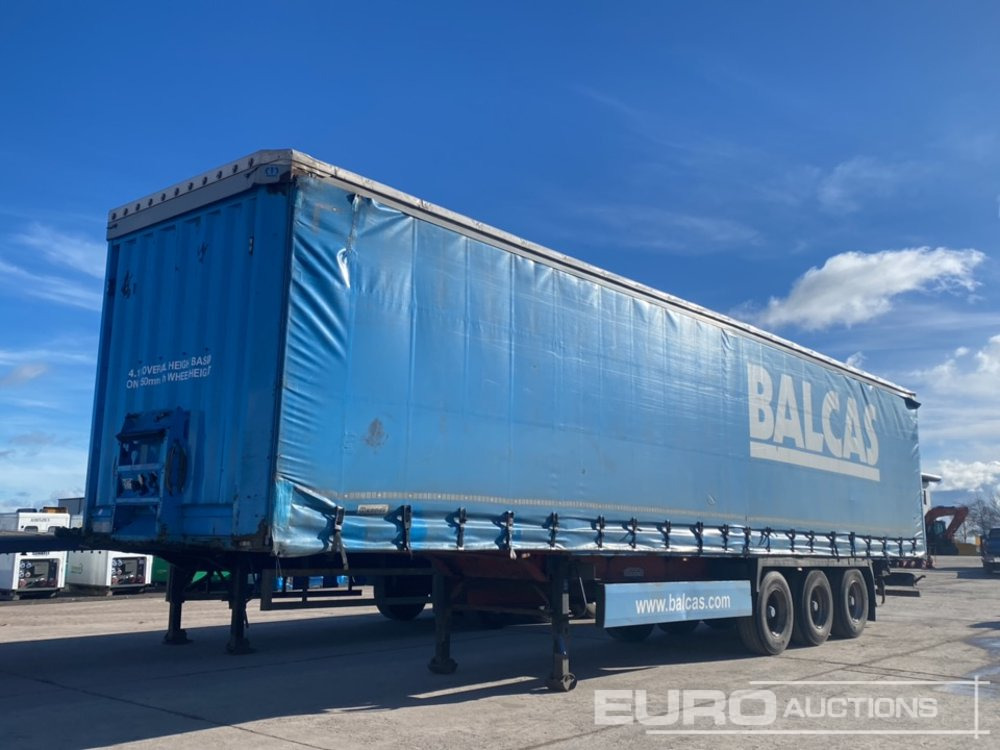 Krone SD - Тентованный полуприцеп: фото 1 Krone SD - Тентованный полуприцеп: фото 1