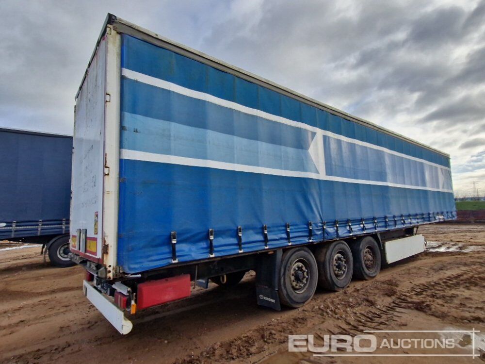 Krone Tri Axle Curtainsider Trailer, Front Lift Axle - Тентованный полуприцеп: фото 5 Krone Tri Axle Curtainsider Trailer, Front Lift Axle - Тентованный полуприцеп: фото 5