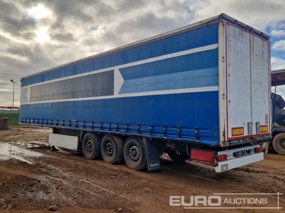Krone Tri Axle Curtainsider Trailer, Front Lift Axle - Тентованный полуприцеп: фото 3 Krone Tri Axle Curtainsider Trailer, Front Lift Axle - Тентованный полуприцеп: фото 3