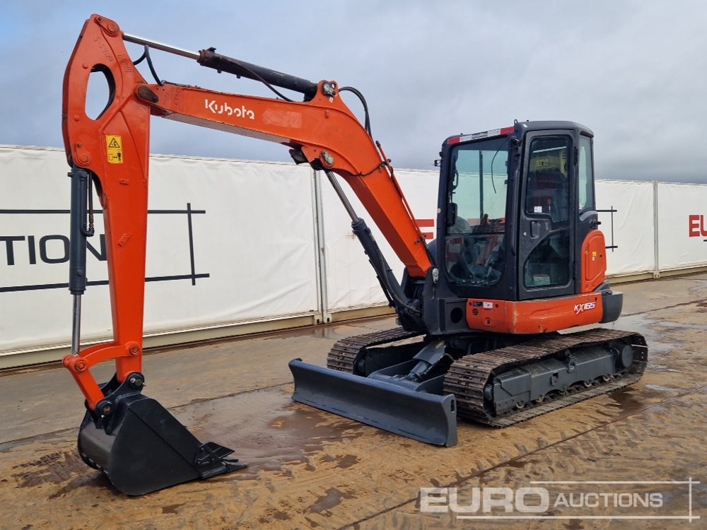 Kubota KX165-5 - Мини-экскаватор: фото 1 Kubota KX165-5 - Мини-экскаватор: фото 1