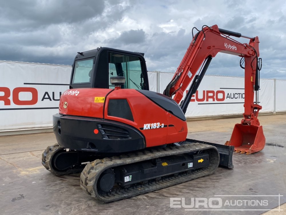 Kubota KX183-3 - Мини-экскаватор: фото 5 Kubota KX183-3 - Мини-экскаватор: фото 5