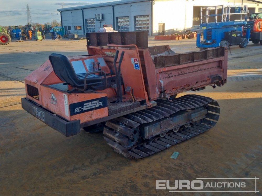 Kubota RC-23PL - Гусеничный самосвал: фото 5 Kubota RC-23PL - Гусеничный самосвал: фото 5