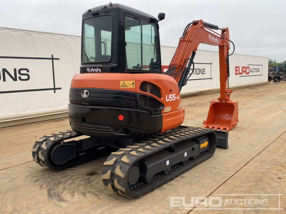 Kubota U55-4 - Мини-экскаватор: фото 5 Kubota U55-4 - Мини-экскаватор: фото 5